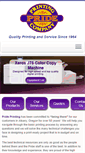 Mobile Screenshot of prideprintingco.com